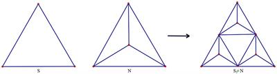 Hitting time for random walks on the Sierpinski network and the half Sierpinski network